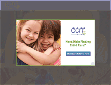 Tablet Screenshot of childcarevictoria.org